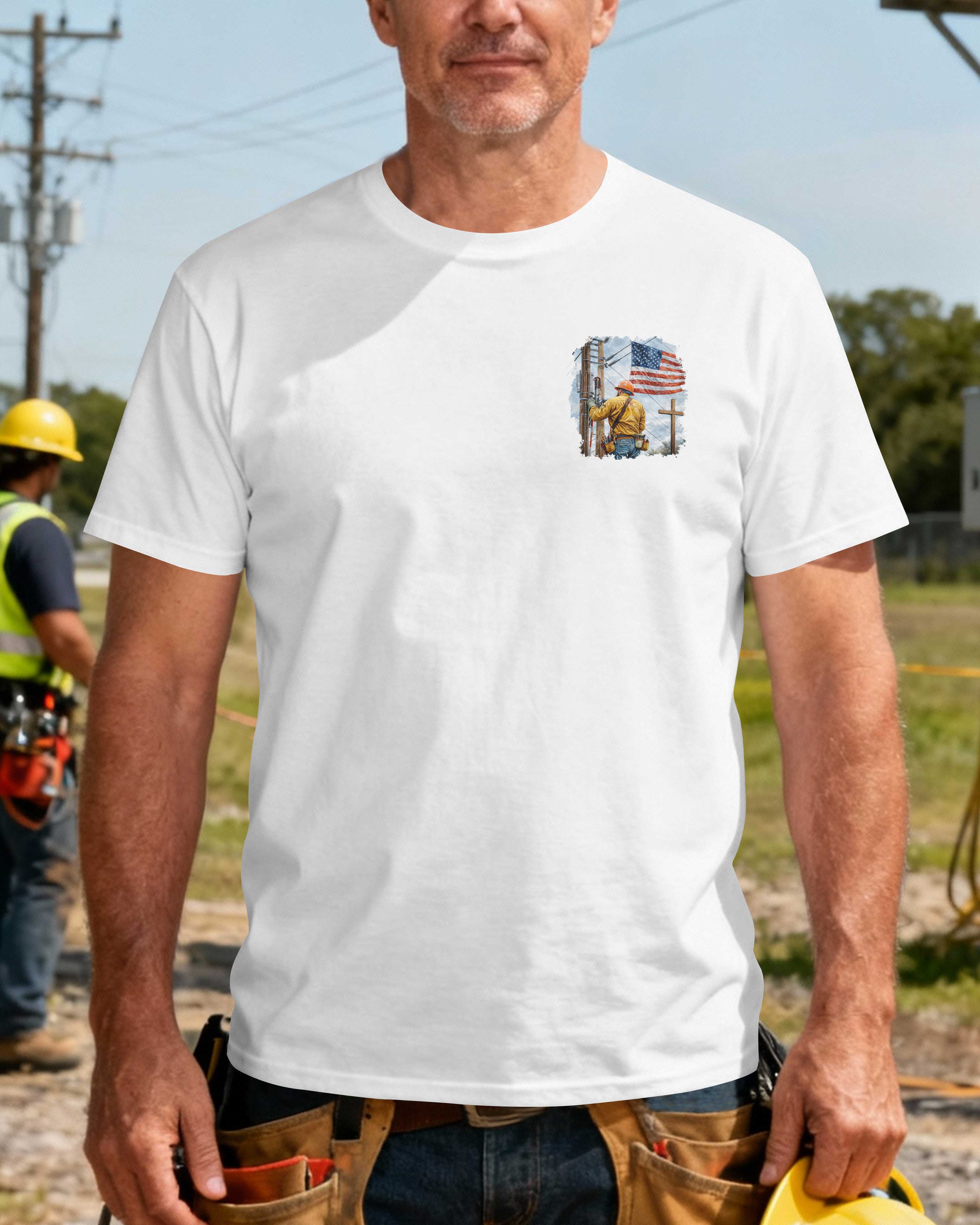 God Gives The Strength I Fix The Lines T-Shirt