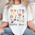 Consider How The Wildflowers Grow Luke 12:27 T-Shirt