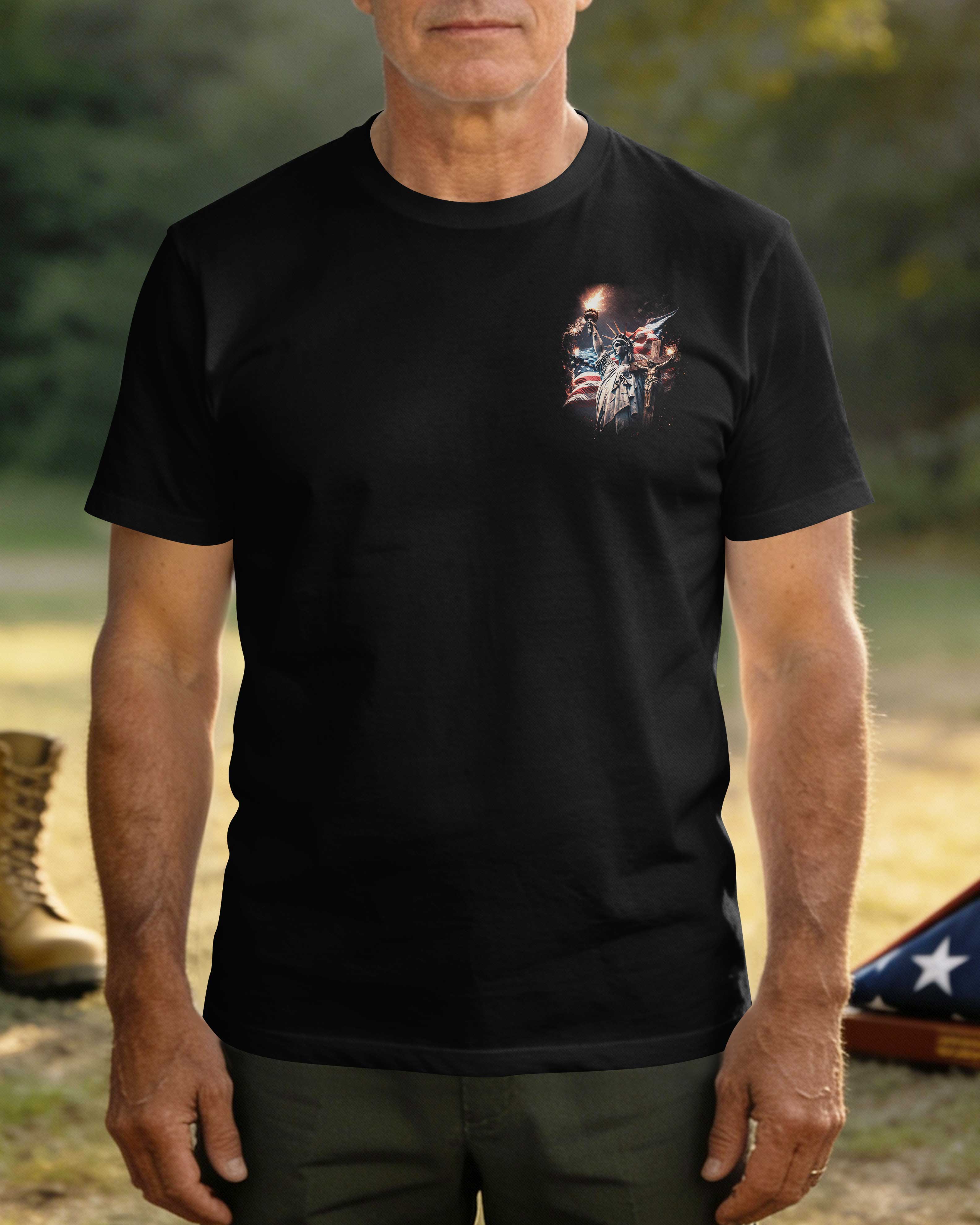 Raised On Faith & Freedom 250 Years (1776 - 2026) T-Shirt