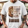 Man Of God Husband Daddy Protector Hero T-Shirt