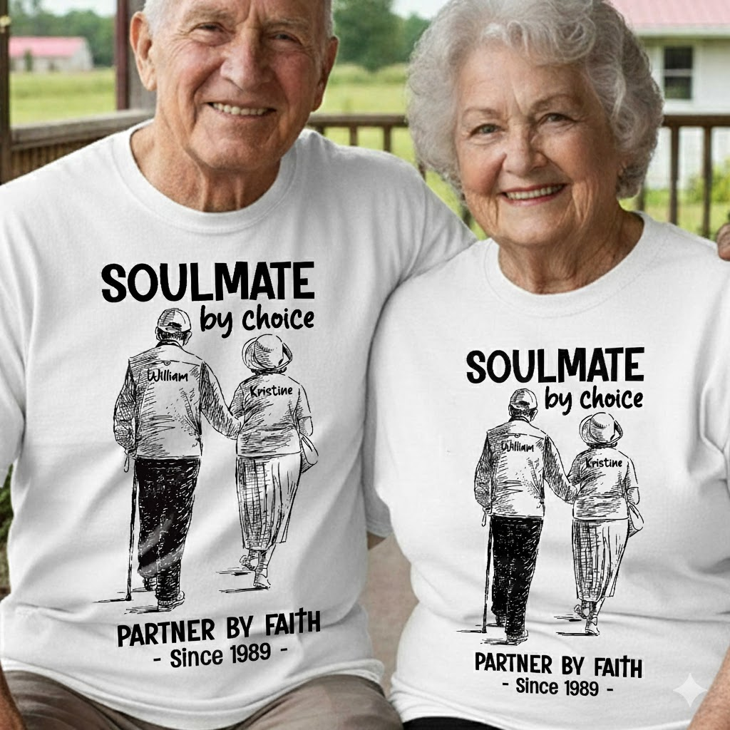 Soulmate By Choice Partner By Faith T-Shirt