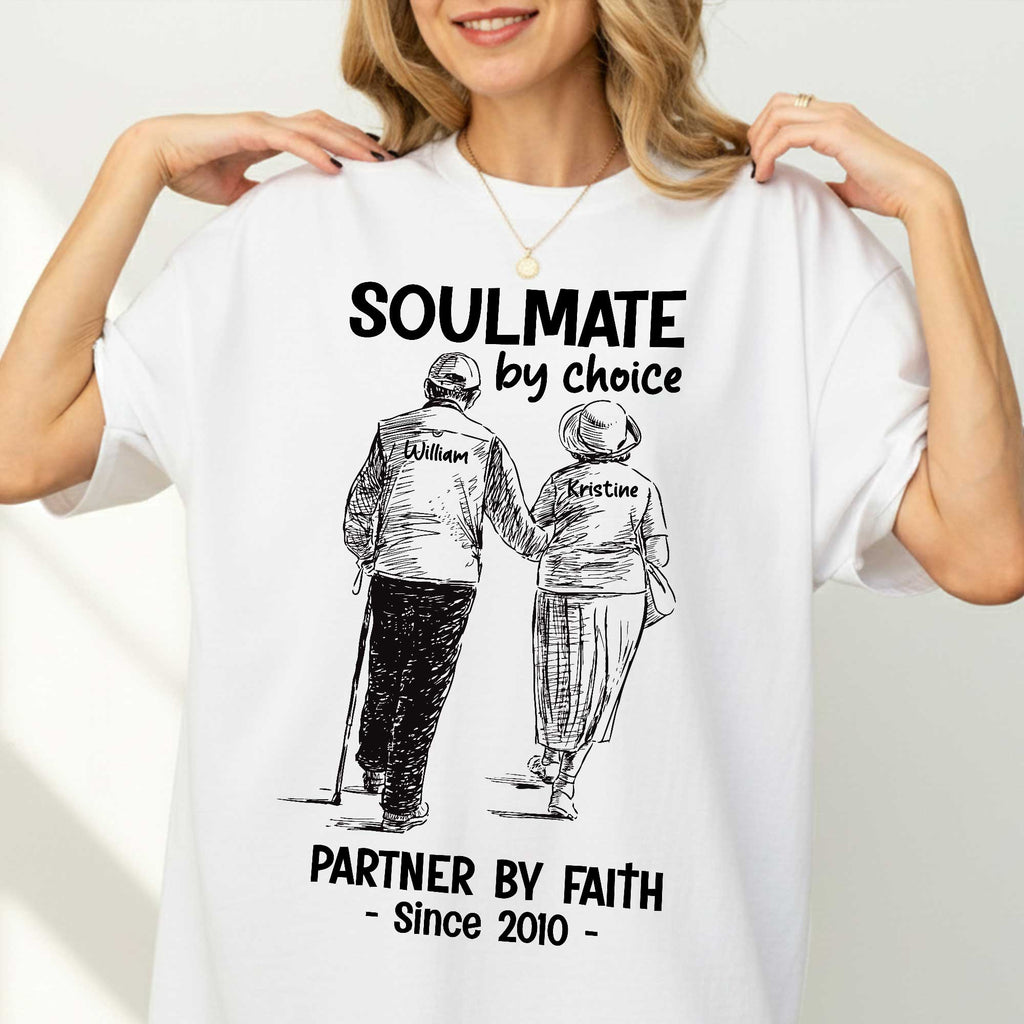 Soulmate By Choice Partner By Faith T-Shirt
