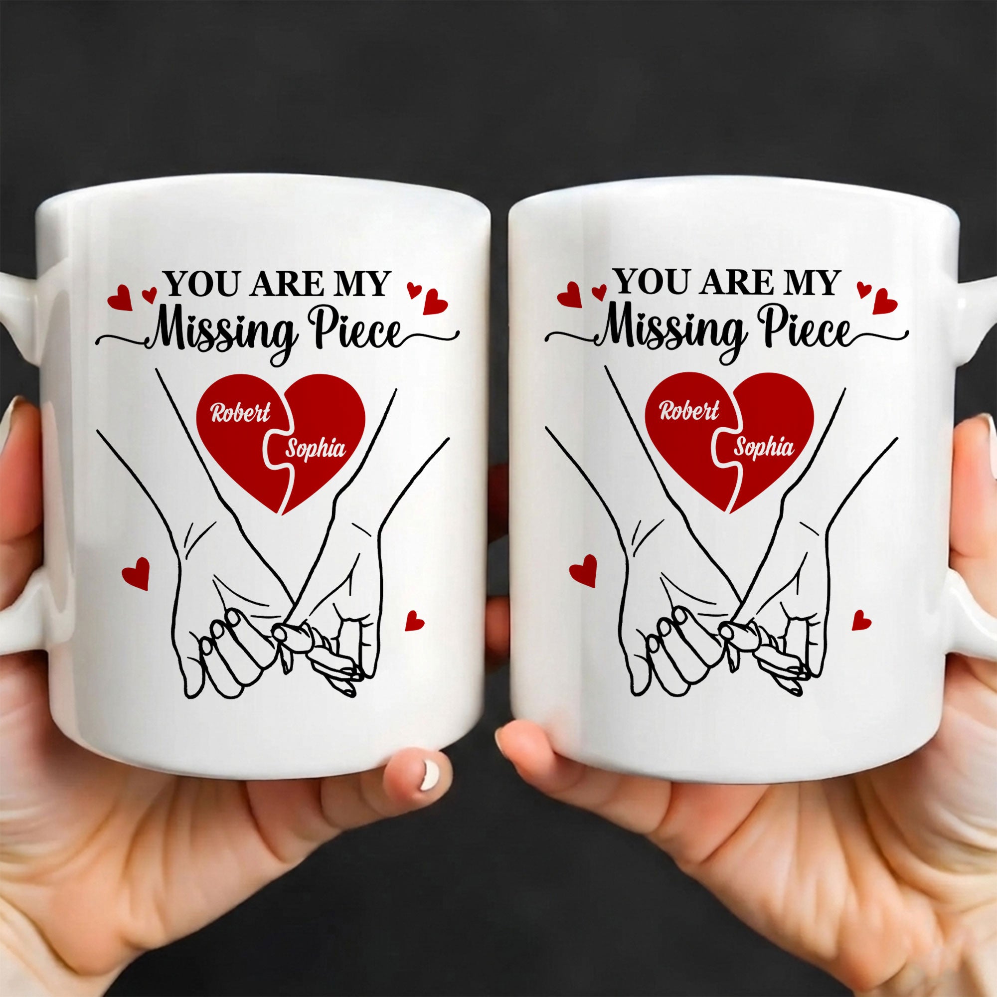 You Are My Missing Piece Personalized Mug