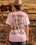 Cowgirls Are God's Gentle Angels Their Boots Bloom With Grace T-Shirt