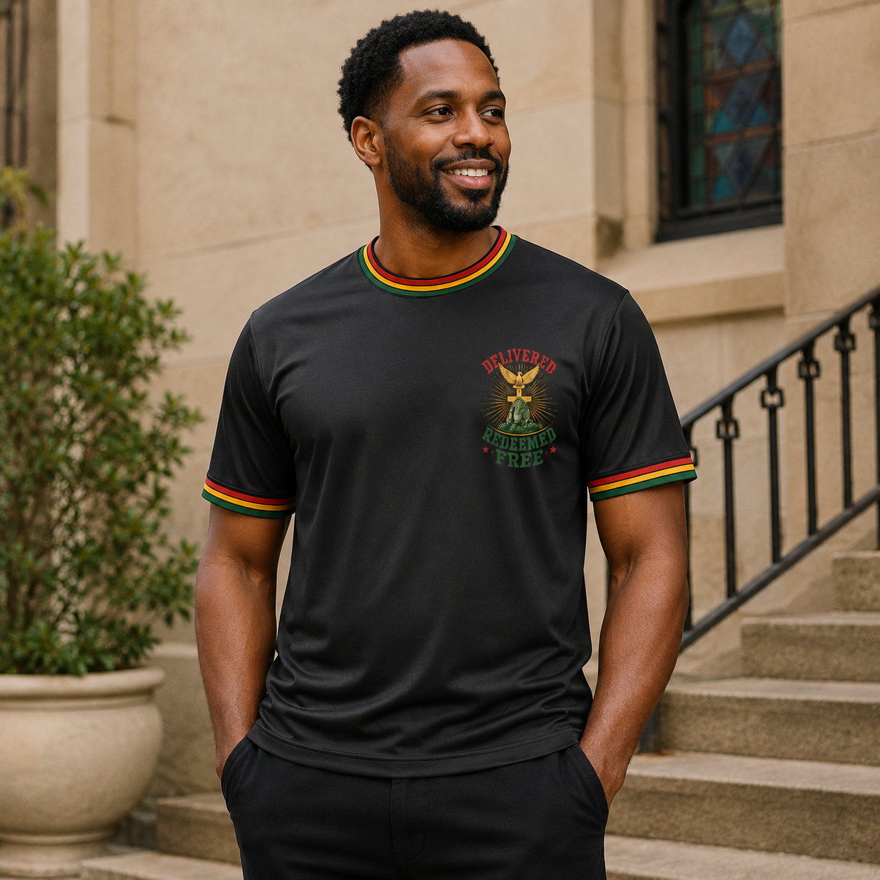 Delivered, Redeemed, Free Juneteenth 1865 T-Shirt