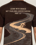 Christian Biker Shirts Lean Into Grace AOP T-shirt