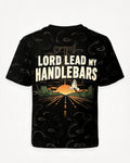 Christian Biker Shirts - Lord Lead My Handlebars Short Sleeve AOP T-shirt