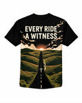 Christian Biker Shirts - Every Ride A Witness Short Sleeve AOP T-shirt