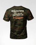 Mens Christian Shirts Funny - Reel Faithful Still Called Short-sleeve AOP T-shirt