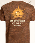 Christian Shirt Comfort Colors - Led By The Light, Not The Bite Short-sleeve AOP T-shirt