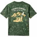 Christian Shirt Men Big And Tall Strength Renewed Hiking AOP T-shirt