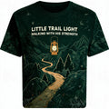 Christian Shirt For Kids Little Trail Light Hiking AOP T-shirt