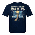 Christian Hiking Shirt Dusty Boots Living Hope AOP T-shirt