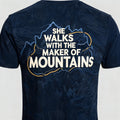 Christian Hiking Shirt Women Maker Of Mountains AOP T-shirt