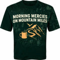 Christian Shirt Cute Morning Mercies On Mountain Miles Hiking AOP T-shirt