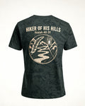 Christian Shirt Guy - Hiker Of His Hills Isaiah 40:31 Short-sleeve AOP T-shirt
