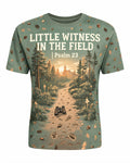 Christian Hunting Shirt Little Witness In The Field AOP Tee