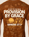 Christian Hunting Shirt Genesis 27 Provision By Grace AOP Tee