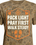 Christian Hunting Shirt Hunter Prayer Checklist AOP Tee