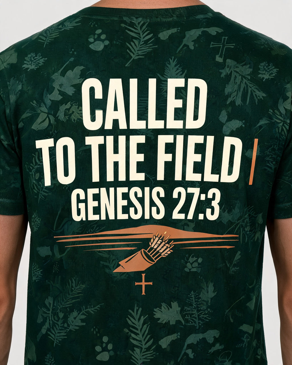 Christian Hunting Shirts For Men Called To The Field AOP Tee