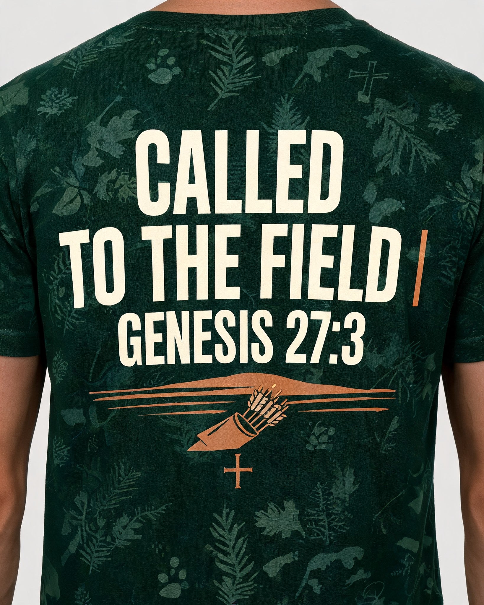 Christian Hunting Shirts For Men Called To The Field AOP Tee