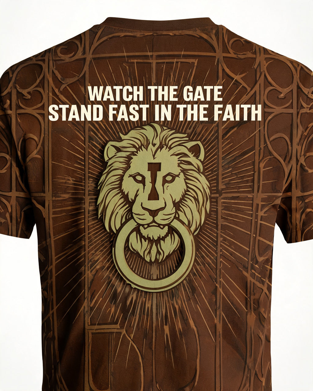 Christian Lion Shirt Watch The Gate Men’s AOP Tee