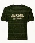 Christian Men Group Shirt Men Of Faith Stand Fast AOP Tee