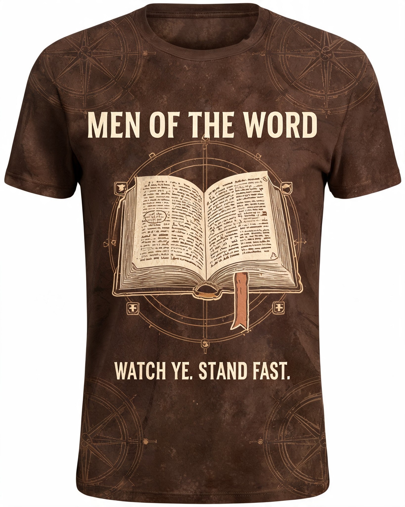 Men Of The Word Christian Shirt Short-sleeve AOP T-shirt