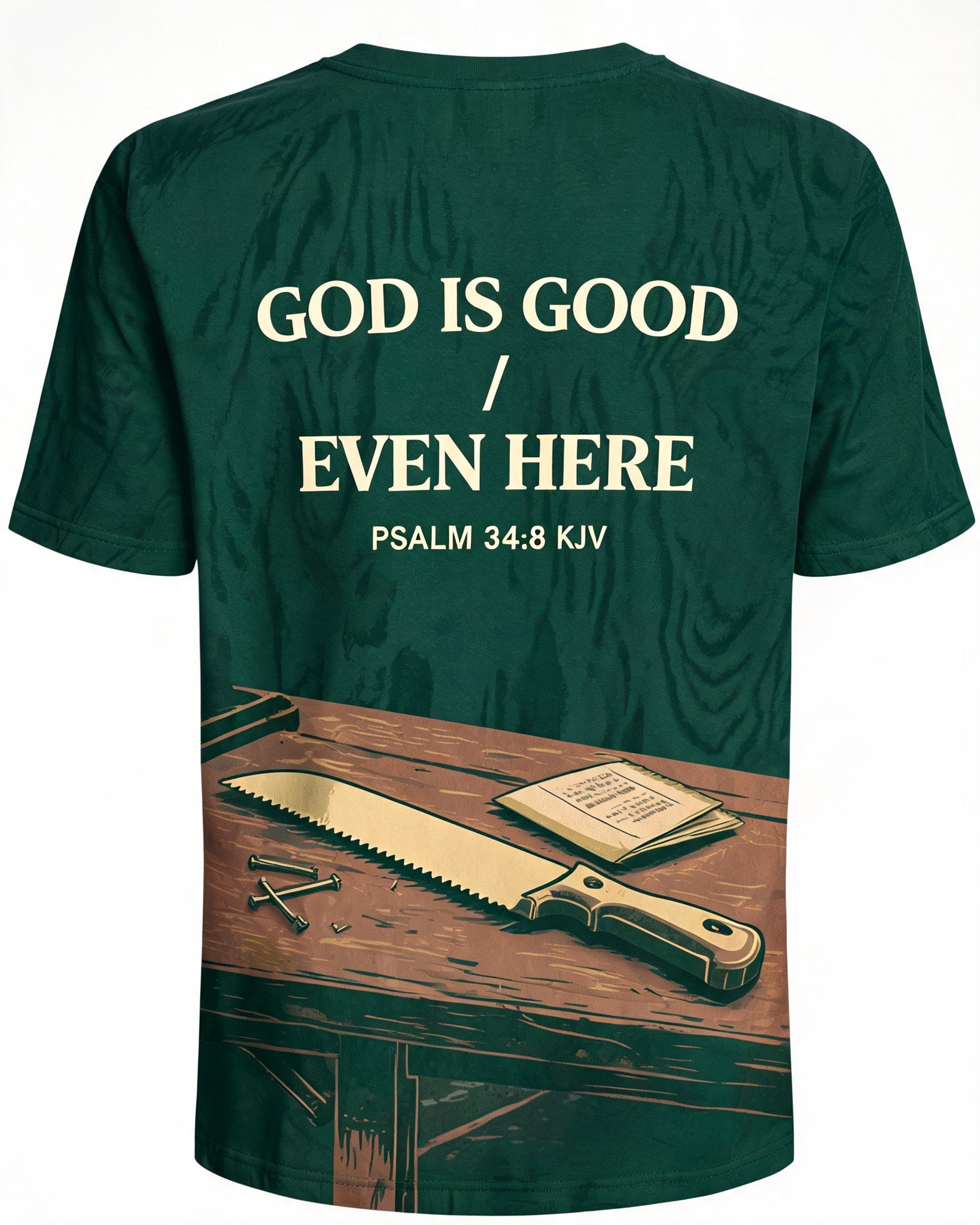God Is Good Christian Shirt Workshop Short-sleeve AOP T-shirt