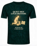 Prayer Warrior Christian Shirt Quiet Strength Short-sleeve AOP T-shirt