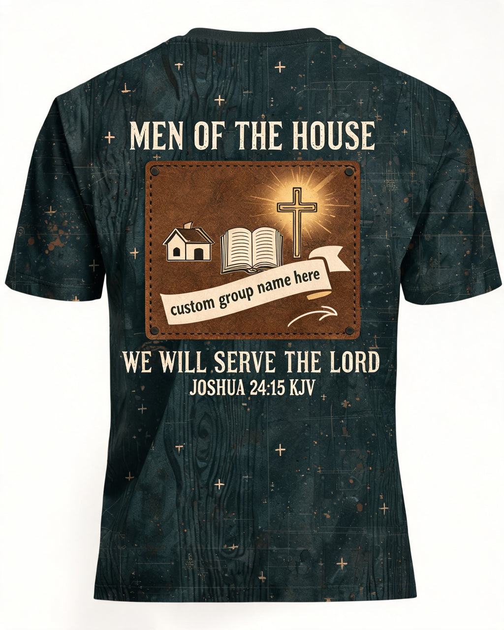 Custom Christian Shirts For Men Men Of The House AOP Tee