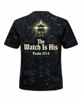 Christian Veteran Shirt Black The Watch Is His AOP T-shirt