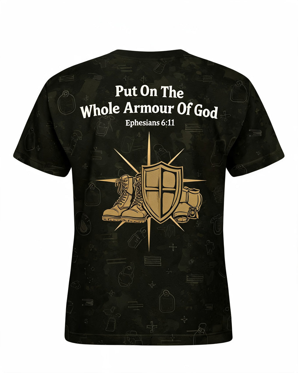 Armor Of God Shirt Men Stand Therefore AOP T-shirt