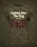 Veteran Faith Shirt Green Faithful After The Flag AOP T-shirt