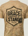Christian Veteran Shirt Issued By Grace Armor AOP T-shirt