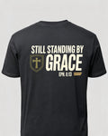 Mens Christian Shirts Big And Tall Still Standing Veteran AOP T-shirt