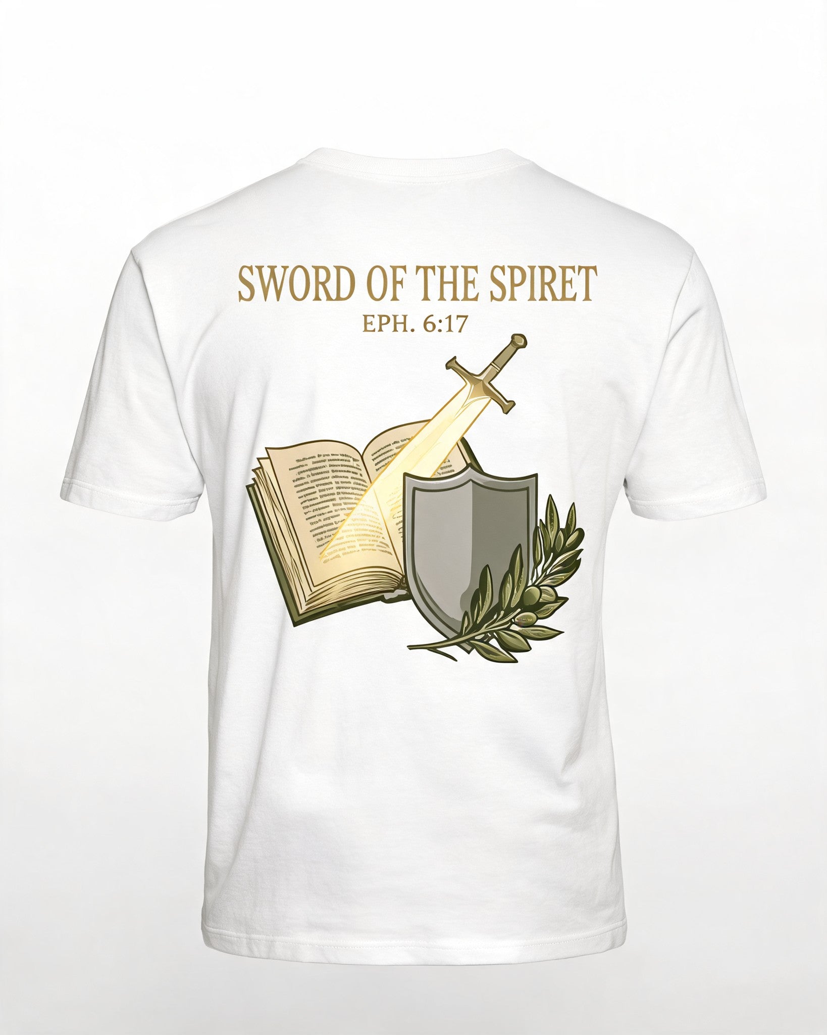 Christian Veteran Shirt Sword Of The Spirit AOP T-shirt