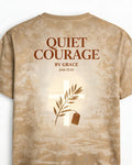 Christian Shirt Minimalist Quiet Courage By Grace Short-sleeve AOP T-shirt