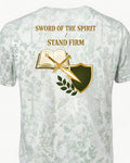 Christian Veteran Shirt Sword Of The Spirit Veteran Short-sleeve AOP T-shirt