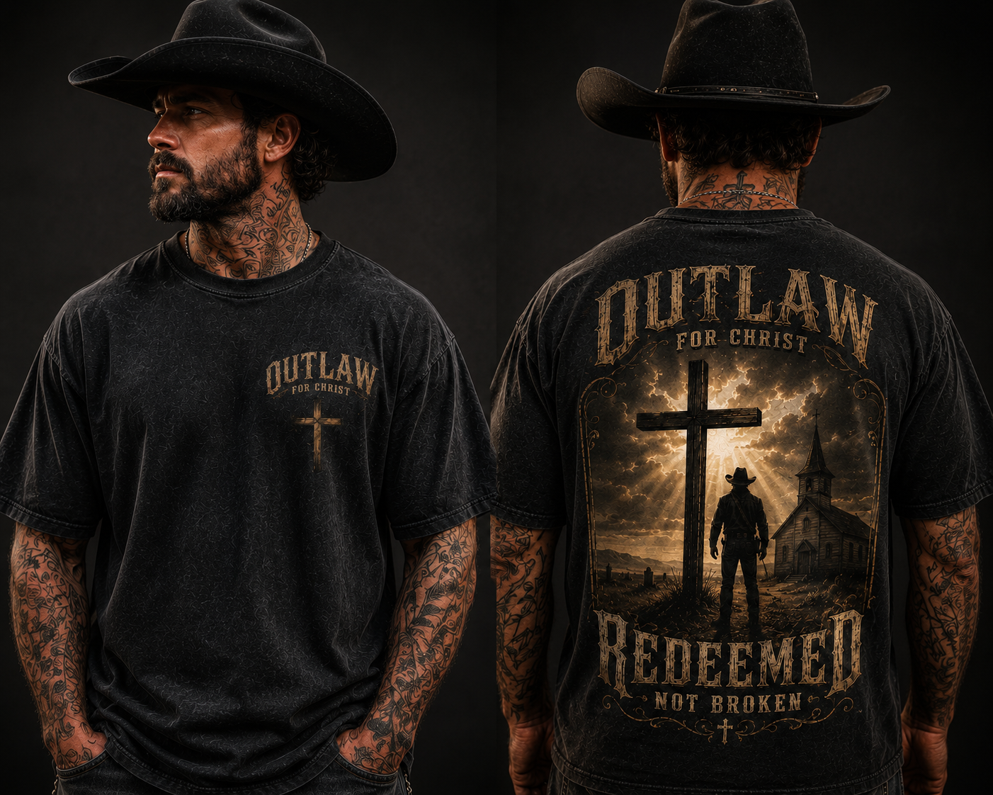 Outlaw For Christ T-Shirt
