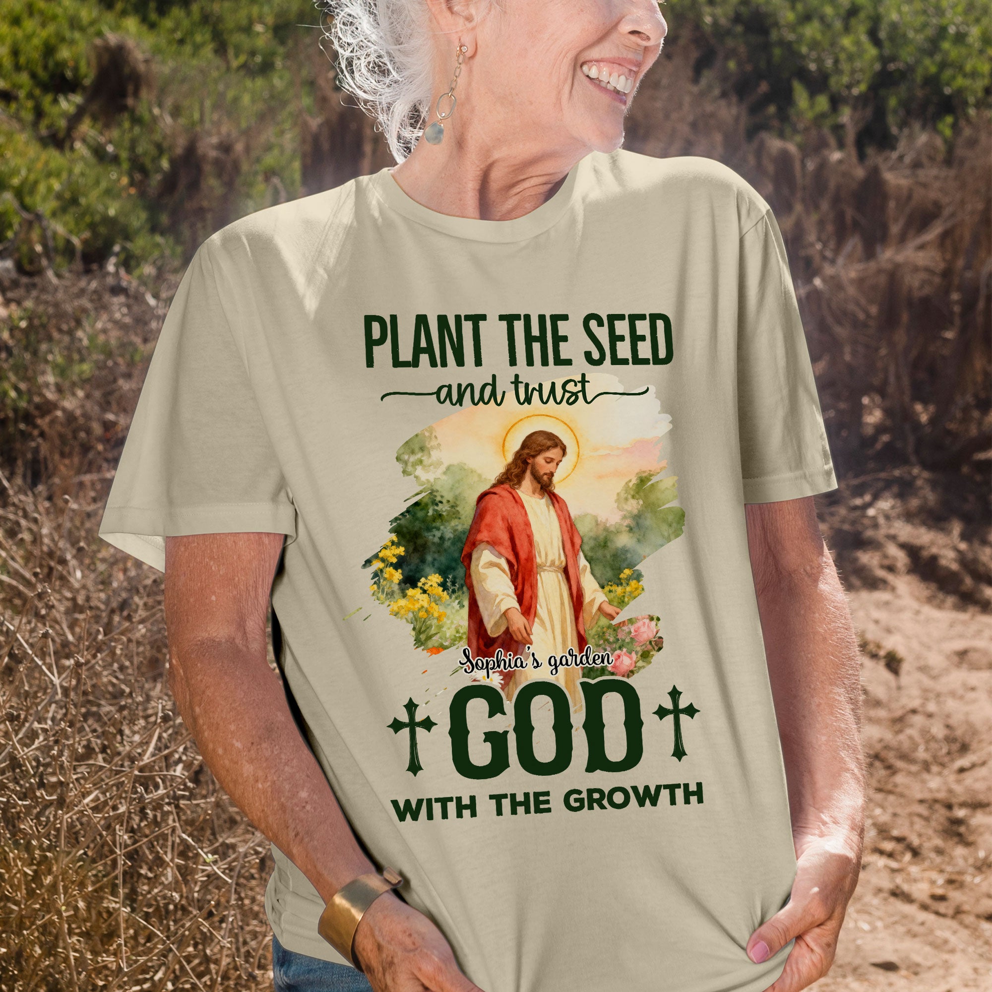 Plant The Seed and Trust God With The Growth T-Shirt