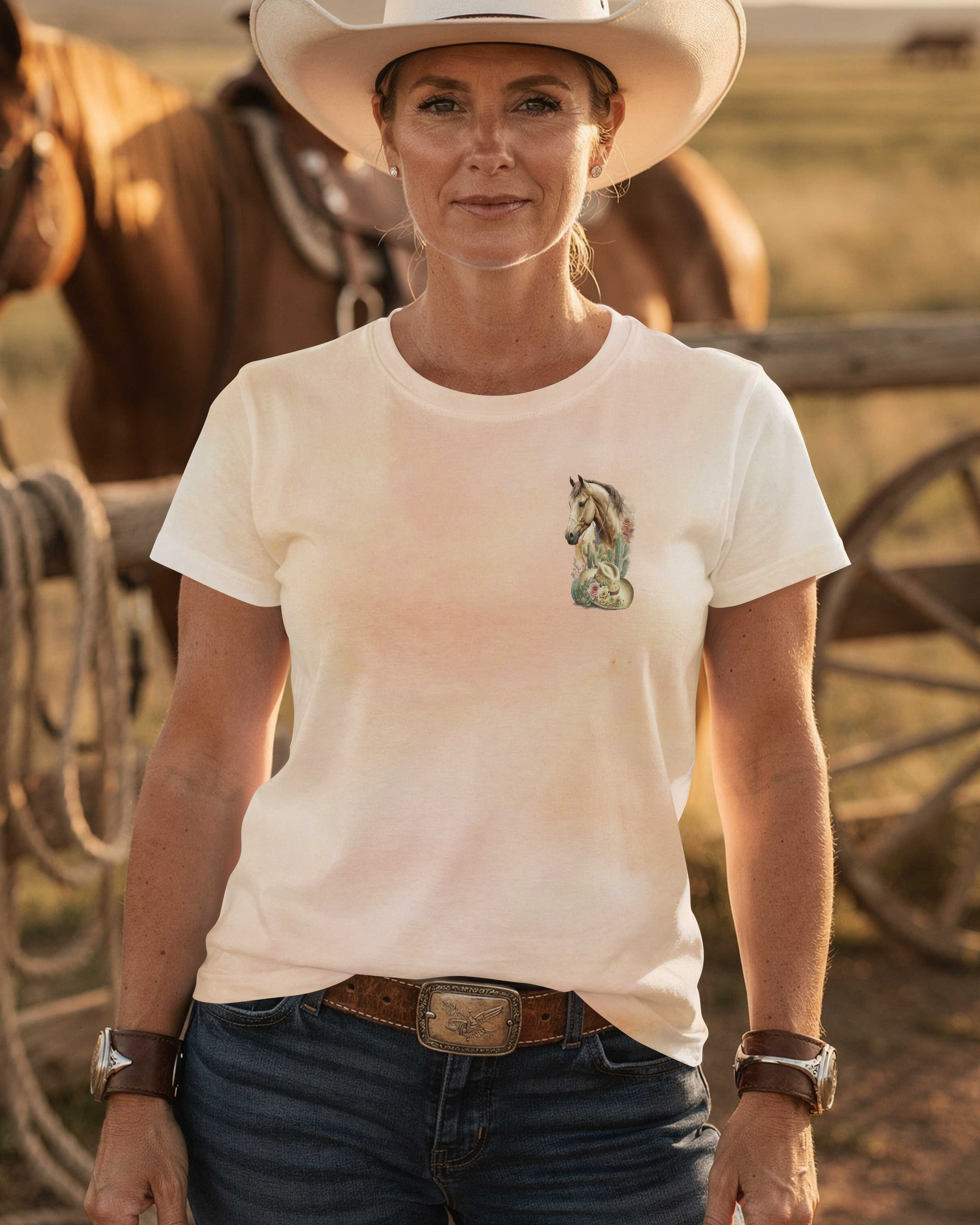 Cowgirls Are God's Wildest Angels They Have Cowboy Hats T-Shirt