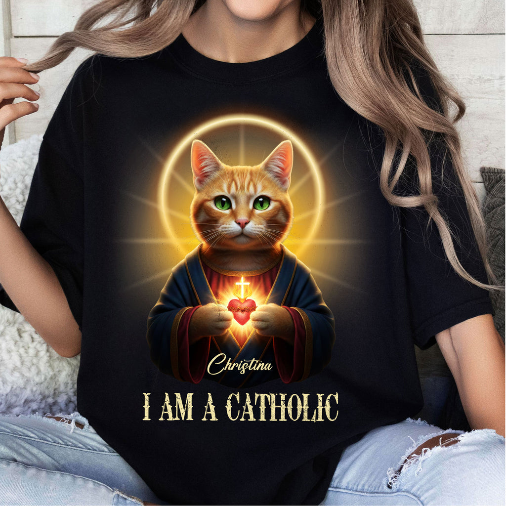Christina I Am A Catholic T-Shirt