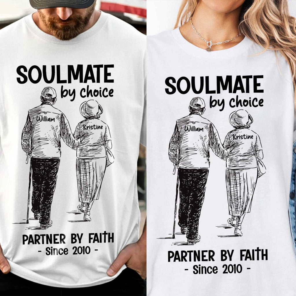 Soulmate By Choice Partner By Faith T-Shirt