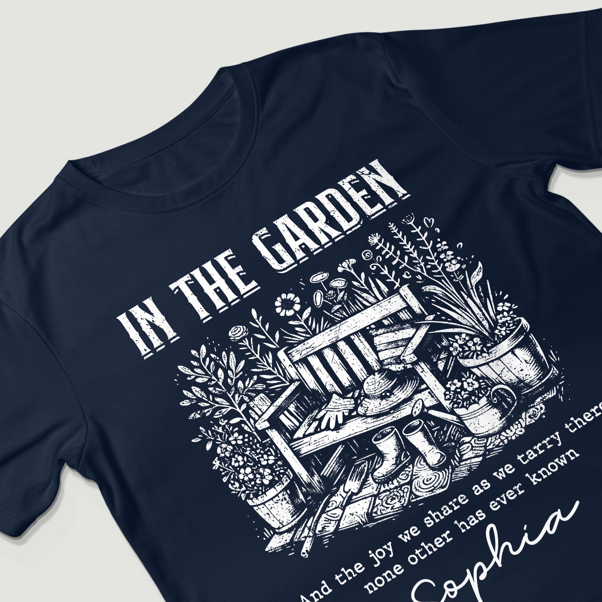 In The Garden And The Joy We Share As We Tarry There T-Shirt