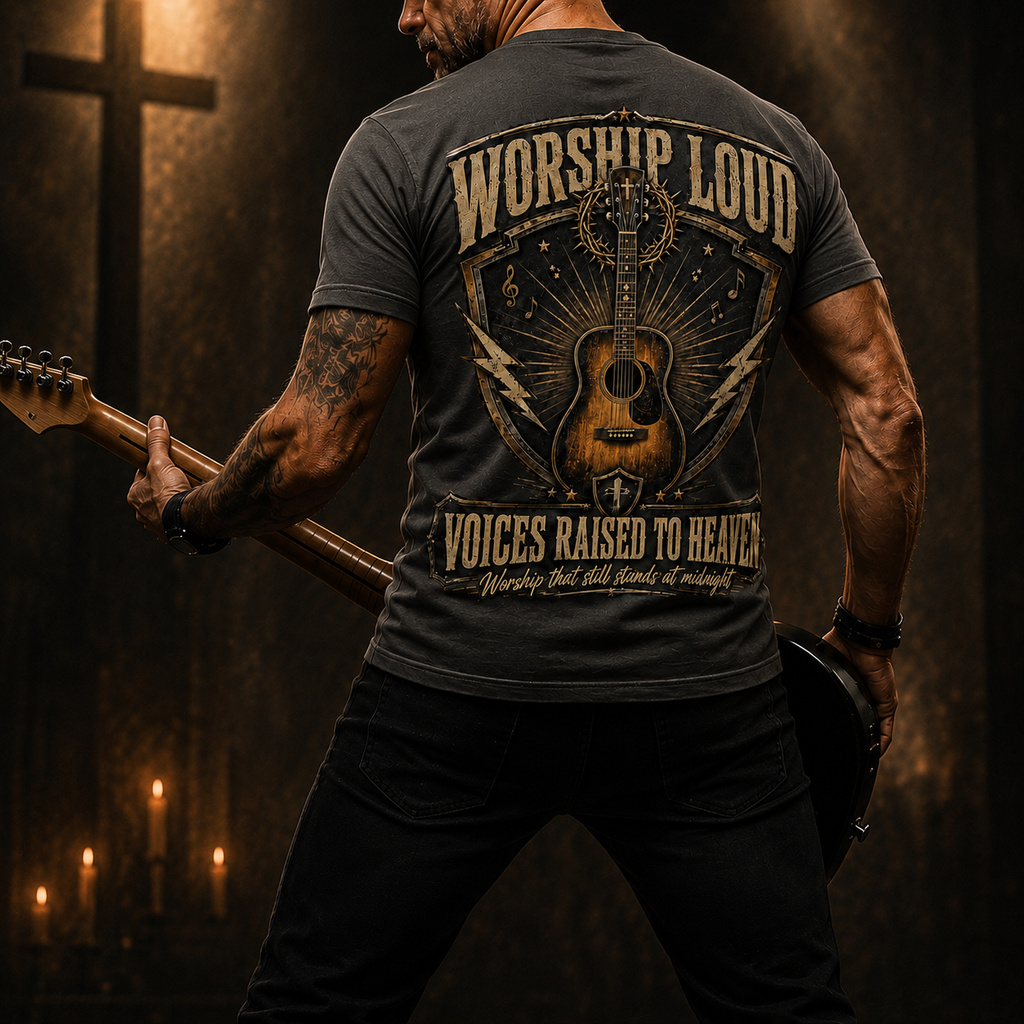 Worship Loud Voices Raised To Heaven T-Shirt