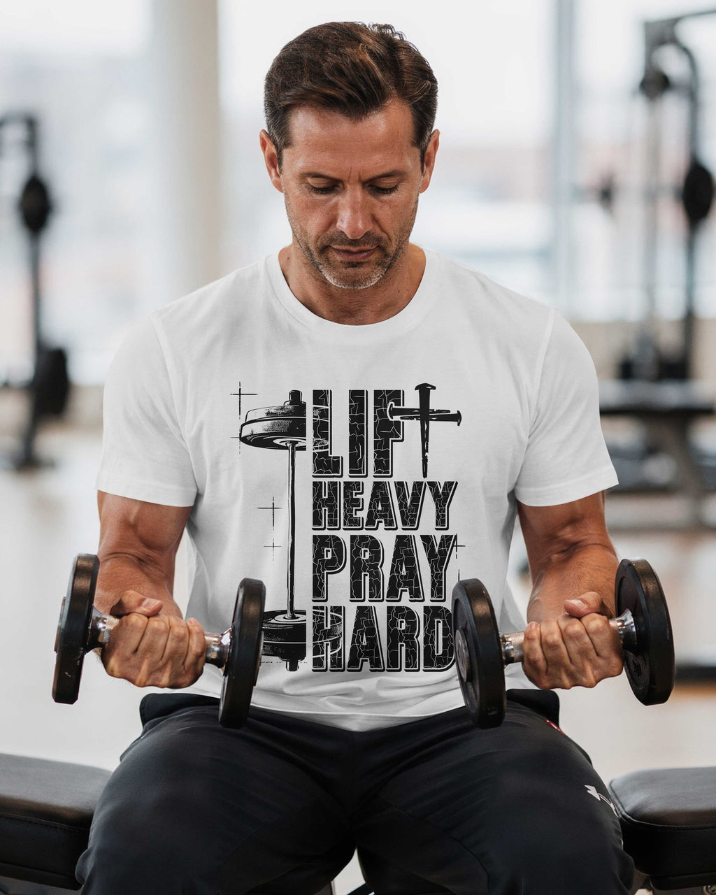Lift Heavy Pray Hard T-Shirt