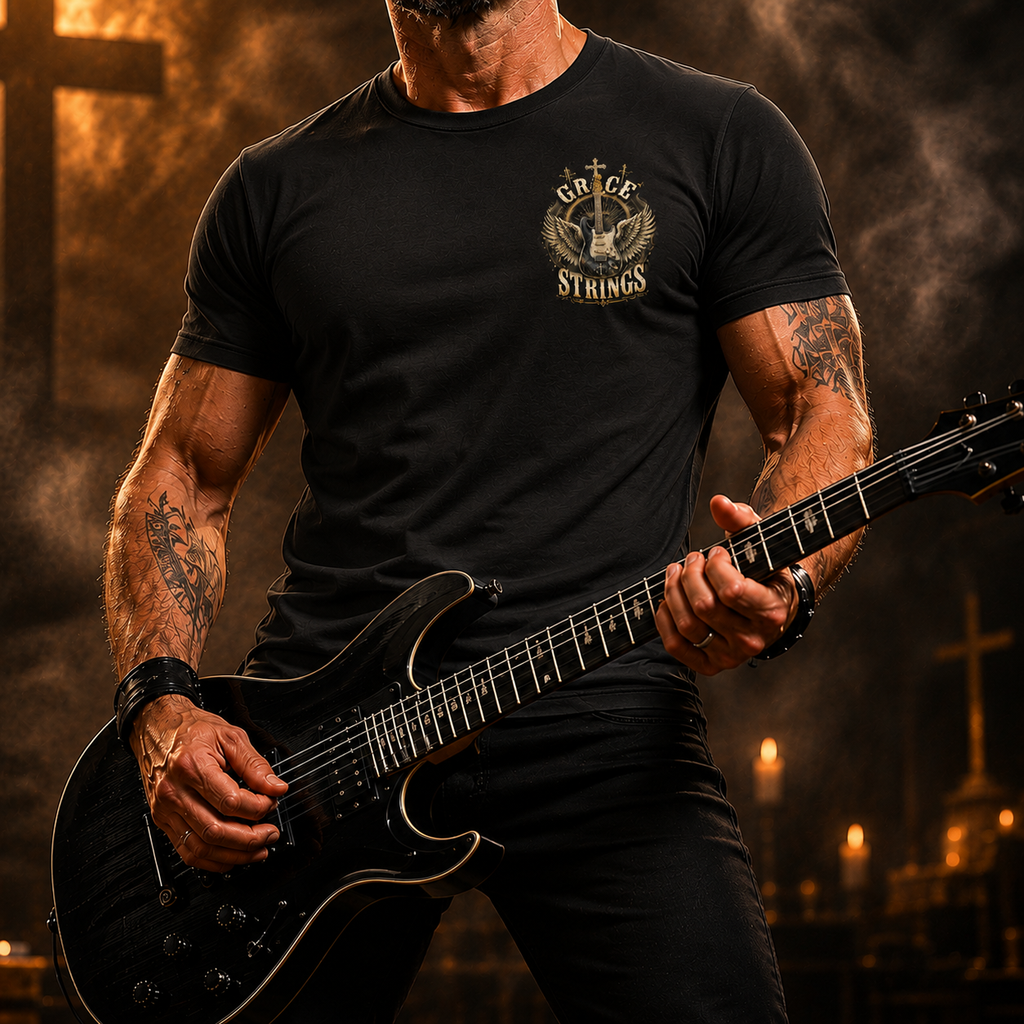 Grace Strings Stand Firm In Faith T-Shirt