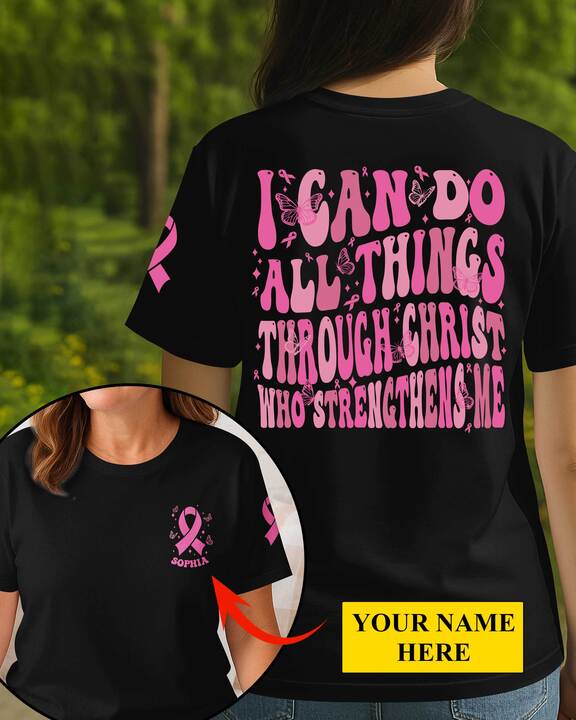 I Can Do All Things Through Christ Who Strengthens Me T-Shirt