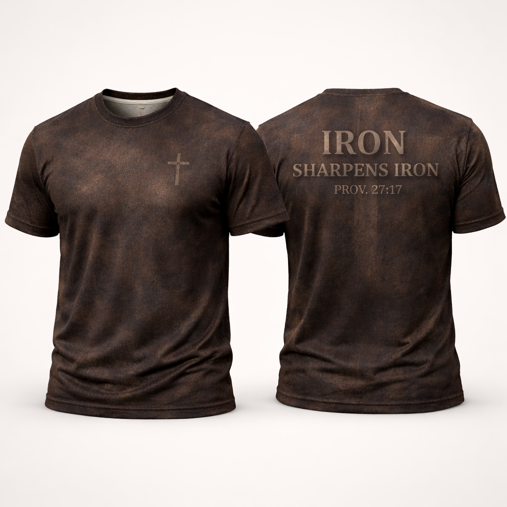 Iron Sharpens Iron Prov. 27:17 T-Shirt